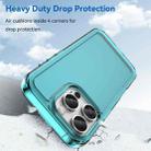 For iPhone 16 Pro Candy Series TPU Phone Case(Transparent Blue) - 3