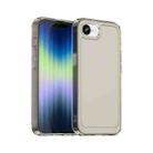 For iPhone SE 2024 Candy Series TPU Phone Case(Transparent Grey) - 1