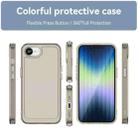 For iPhone SE 2024 Candy Series TPU Phone Case(Transparent Grey) - 2