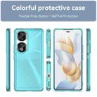 For Honor 90 Pro Candy Series TPU Phone Case(Transparent Blue) - 2