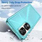 For Honor 90 Pro Candy Series TPU Phone Case(Transparent Blue) - 3