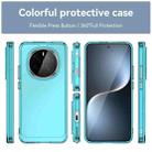 For Honor Magic7 Candy Series TPU Phone Case(Transparent Blue) - 2