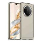 For Honor Magic7 Lite Candy Series TPU Phone Case(Transparent Grey) - 1