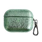 For AirPods Pro 2 Burst Leather Texture Bluetooth Earphone Protective Case(Green) - 1