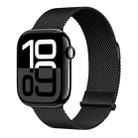 For Apple Watch Series 10 42mm ZGA Milanese Magnetic Metal Watch Band(Black) - 1