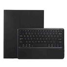 For vivo Pad SE 12.3 Bluetooth Keyboard TPU Leather Tablet Case with Holder & Touchpad(Black) - 2