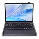 For vivo Pad SE 12.3 Bluetooth Keyboard TPU Leather Tablet Case with Holder & Touchpad(Black) - 3