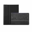 For vivo Pad5 Pro 13 inch Bluetooth Keyboard TPU Leather Tablet Case with Holder(Black) - 2
