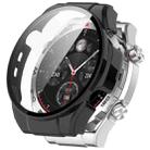 For Xiaomi Haylou Watch R8 PC + Tempered Film Integrated Watch Protective Case(Black) - 1