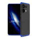 For Xiaomi Redmi Note 13 Pro 5G GKK Three Stage Splicing Full Coverage PC Phone Case(Black Blue) - 1