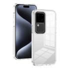 For vivo V30 / V30 Pro 2.5mm Anti-slip Clear Acrylic Hybrid TPU Phone Case(Transparent) - 1