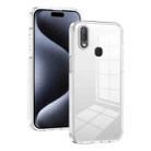 For vivo Y11 / Y17 2.5mm Anti-slip Clear Acrylic Hybrid TPU Phone Case(Transparent) - 1