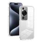 For Huawei P60 2.5mm Anti-slip Clear Acrylic Hybrid TPU Phone Case(Transparent) - 1