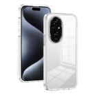 For Honor 200 Anti-slip Clear Acrylic Hybrid TPU Phone Case(Transparent) - 1