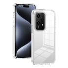 For Honor 200 Lite Global Anti-slip Clear Acrylic Hybrid TPU Phone Case(Transparent) - 1