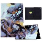 For iPad 9.7 2017/ 2018 / Air 2 / Air Voltage Painted Smart Leather Tablet Case(Peony) - 1
