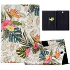 For Samsung Galaxy Tab A 9.7 T550 Voltage Painted Smart Leather Tablet Case(Gold Pineapple) - 1
