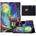 For Samsung Galaxy Tab A 9.7 T550 Voltage Painted Smart Leather Tablet Case(Moonlight Fox) - 1