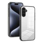 For Samsung Galaxy A14 4G / 5G 2.5mm Anti-slip Clear Acrylic Hybrid TPU Phone Case(Black) - 1