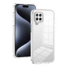For Samsung Galaxy A22 4G 2.5mm Anti-slip Clear Acrylic Hybrid TPU Phone Case(Transparent) - 1