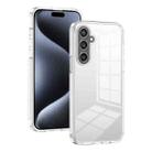 For Samsung Galaxy S24 5G 2.5mm Anti-slip Clear Acrylic Hybrid TPU Phone Case(Transparent) - 1