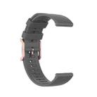 For Galaxy Watch Active 3 / Active 2 / Active / Galaxy Watch 3 41mm / Galaxy Watch 42mm 20mm Dot Texture Watch Band(Grey) - 3