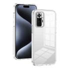 For Xiaomi Redmi Note 10 Pro 4G 2.5mm Anti-slip Clear Acrylic Hybrid TPU Phone Case(Transparent) - 1