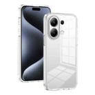 For Xiaomi Redmi Note 13 4G Anti-slip Clear Acrylic Hybrid TPU Phone Case(Transparent) - 1