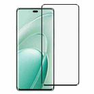 For Huawei Enjoy 70X Full Glue 9H HD 3D Curved Edge Tempered Glass Film(Black) - 1