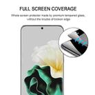 For Huawei P60 25pcs Full Glue 9H HD 3D Curved Edge Tempered Glass Film(Black) - 3
