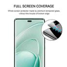 For Huawei Enjoy 70X 25pcs Full Glue 9H HD 3D Curved Edge Tempered Glass Film(Black) - 3