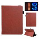 For iPad 10th Gen 10.9 2022 Extraordinary Series Smart Leather Tablet Case(Brown) - 1