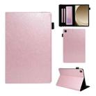 For Samsung Galaxy Tab A9+ Extraordinary Series Smart Leather Tablet Case(Rose Gold) - 1