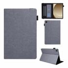 For Samsung Galaxy Tab A9 Extraordinary Series Leather Tablet Case(Grey) - 1