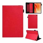 For Amazon Kindle Fire HD10 2021/2023 Extraordinary Series Smart Leather Tablet Case(Red) - 1