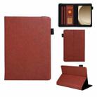 10 inch Extraordinary Series Leather Tablet Case(Brown) - 1