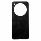 For ZTE nubia Flip Crazy Horse Texture Shockproof Protective Phone Case(Black) - 1