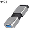 EAGET F90 64G USB 3.0 Interface Metal Flash U Disk - 1