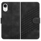 For ZTE Libero 5G IV YX0060 Elephant Head Embossed Phone Leather Case with Lanyard(Black) - 1