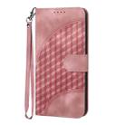 For ZTE Blade A73 4G / Blade V50 Design 4G YX0060 Elephant Head Embossed Phone Leather Case with Lanyard(Pink) - 2