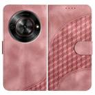 For ZTE Blade A75 5G / Nubia Focus YX0060 Elephant Head Embossed Phone Leather Case with Lanyard(Pink) - 1