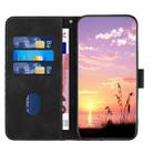 For ZTE Libero 5G II YX0060 Elephant Head Embossed Phone Leather Case with Lanyard(Black) - 3