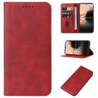 For TCL 40 NXTpaper 4G Magnetic Closure Leather Phone Case(Red) - 1