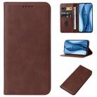 For TCL 40 X Magnetic Closure Leather Phone Case(Brown) - 1