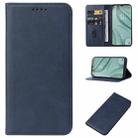 For TCL 40 XE Magnetic Closure Leather Phone Case(Blue) - 1