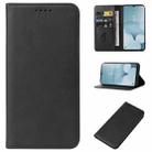For TCL 40 XL Magnetic Closure Leather Phone Case(Black) - 1