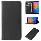 For TCL 403 Magnetic Closure Leather Phone Case(Black) - 1