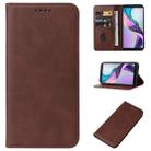 For TCL Ion X Magnetic Closure Leather Phone Case(Brown) - 1