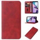 For TCL Ion X Magnetic Closure Leather Phone Case(Red) - 1