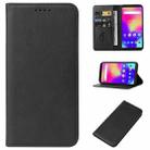 For TCL Ion Z Magnetic Closure Leather Phone Case(Black) - 1